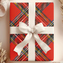 Search for tartan wrapping paper Vintage