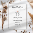 Search for cheap funny invitations Black and white