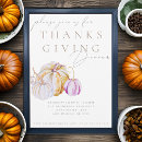 Search for watercolor thanksgiving invitations Elegant