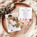 Search for pressed flower wedding invitations Couple