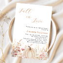 Search for pumpkin bridal shower invitations Boho
