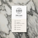 Search for logo business cards Minimalist