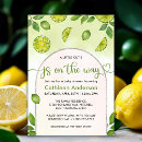 Search for lime baby shower invitations Watercolor
