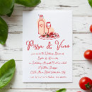 Search for vino before vows invitations Red