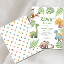 Search for dinosaur baby shower Tropical greenery