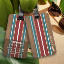 Search for wood luggage tags Retro