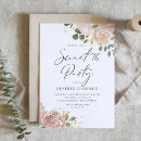 Search for peach sweet 16 invitations Watercolor