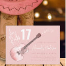 Search for music party invitations Pink