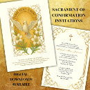 Search for sacrament of confirmation invitations Holy spirit