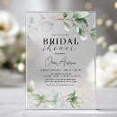 Search for botanical bridal shower invitations Watercolor
