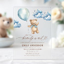 Search for neutral baby boy shower invitations We can bearly wait