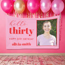Search for 30th birthday banners Modern