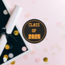 Search for orange graduation party stickers High school