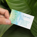 Search for meditation business cards Elegant