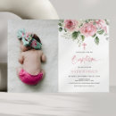 Search for pink and green invitations For kids