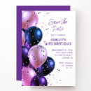 Search for save the date birthday invitations Modern