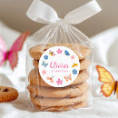 Search for butterfly birthday stickers Whimsical