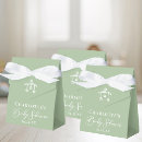 Search for sage green favour boxes Gender neutral baby shower