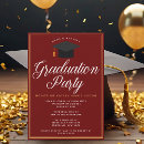 Search for maroon border invitations High school
