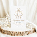 Search for champagne engagement party invitations Elegant