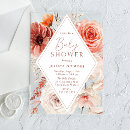 Search for autumn floral baby shower invitations Botanical