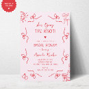 Search for funky bridal shower invitations Handwriting