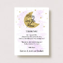 Search for moon and stars thank you cards Neutral