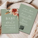 Search for wildflowers baby shower invitations For her