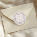 Search for watercolor wildflower stickers Spring summer fall