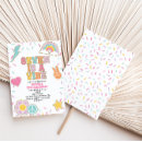 Search for 7th birthday invitations Retro