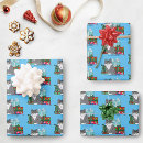 Search for kitten christmas wrapping paper Cute