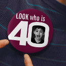 Search for 40 birthday badges 40th birthday party