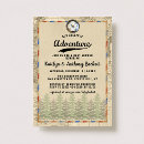 Search for vintage travel baby shower invitations Map