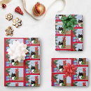 Search for cats wrapping paper Black