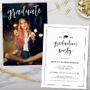Search for christian graduation invitations Black and white