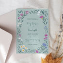 Search for meadow wedding invitations Whimsical
