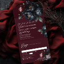 Search for gothic red and black wedding invitations Hallowedding