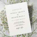 Search for sweet wedding invitations Black and white