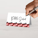 Search for graduation place cards Red