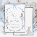 Search for ribbon baby shower invitations Blue