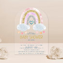 Search for gold silver baby shower invitations Modern