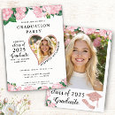 Search for blush graduation invitations Elegant