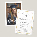 Search for vintage frame graduation invitations Modern