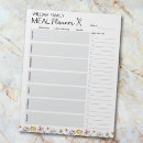Search for meal plan notepads Groceries