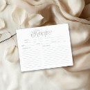 Search for blue recipe cards Minimalist