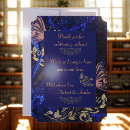 Search for royal blue save the dates Butterfly