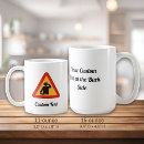 Search for danger mugs Warning