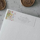 Search for antique wedding return address labels Bride