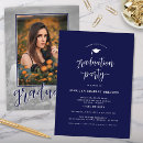 Search for christian graduation invitations Blue