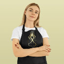 Search for salon hair stylist aprons Gold